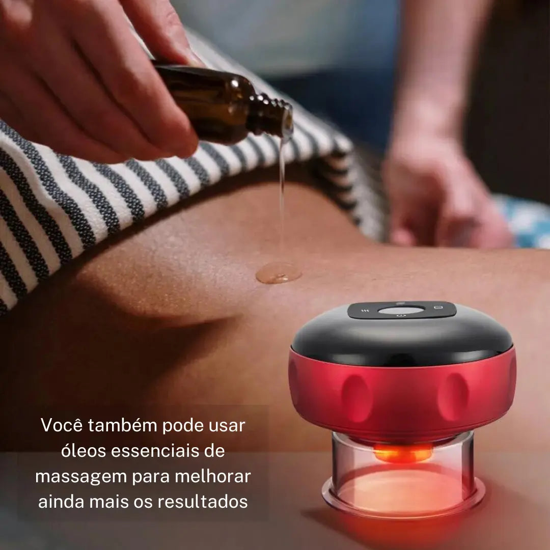 Ventosa Massageadora Corporal Elétrica FreeCup