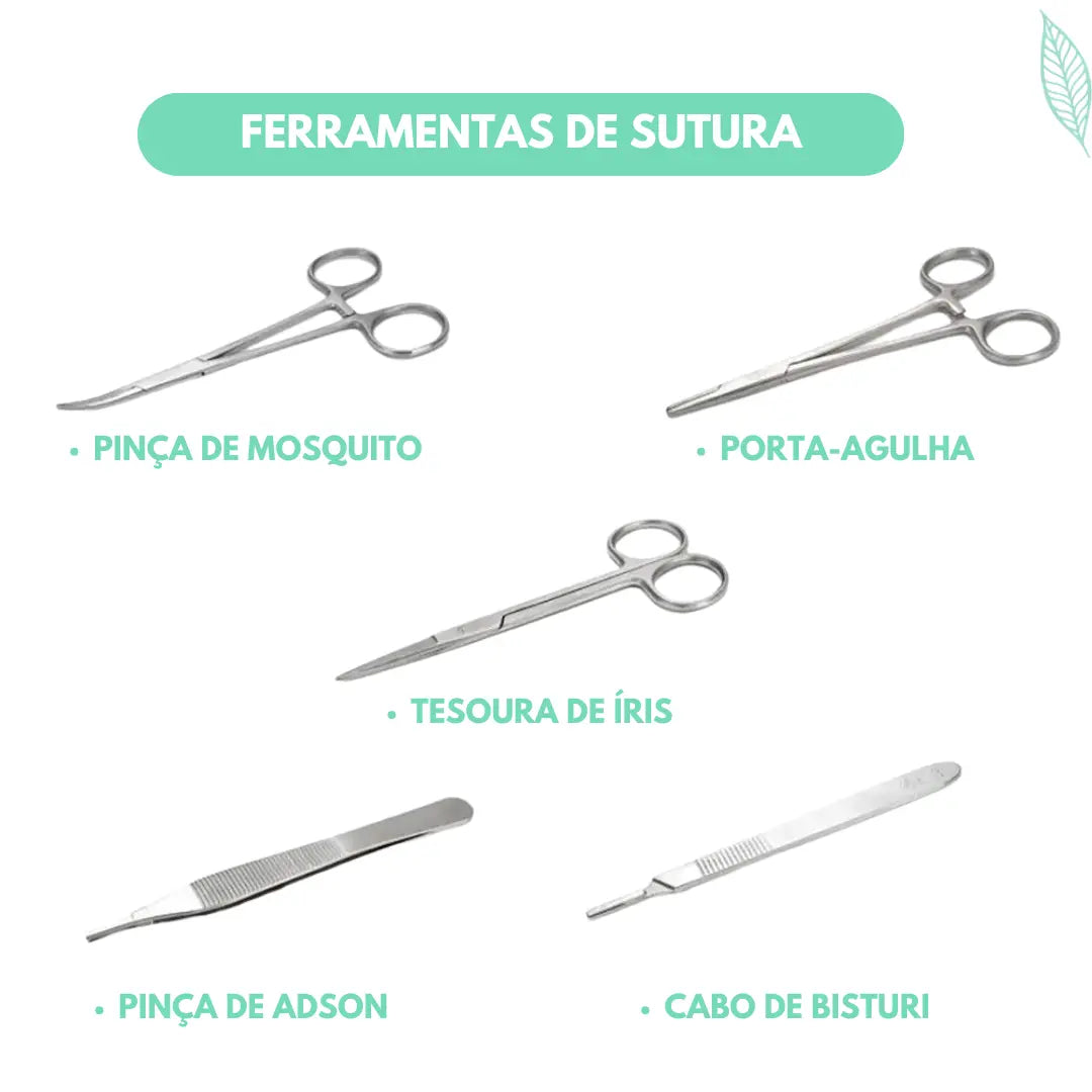 Livre-Saúde-Kit-de-Treinamento-de-Suturas-Cirúrgicas