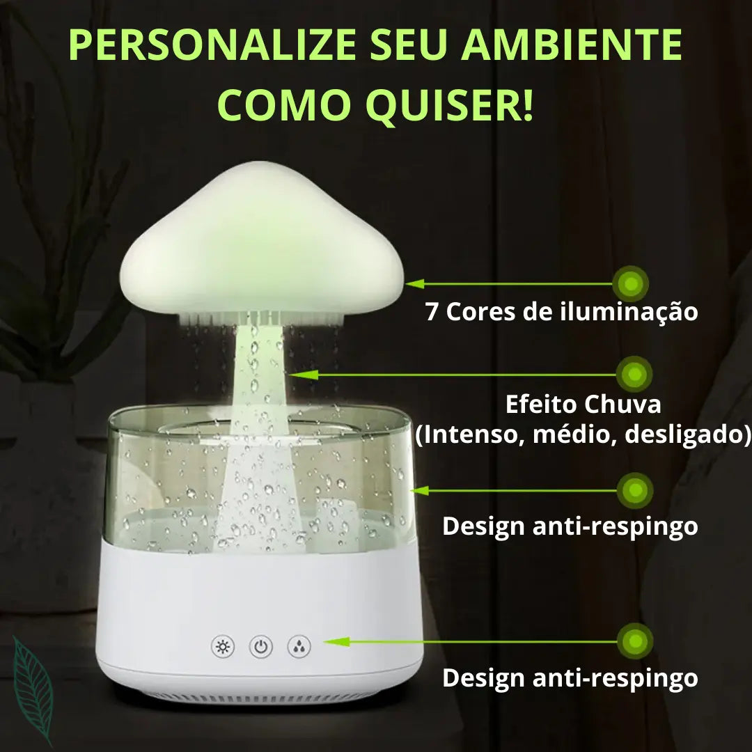 Difusor e Umidificador de Ambientes Ultrassônico FreeRelax®