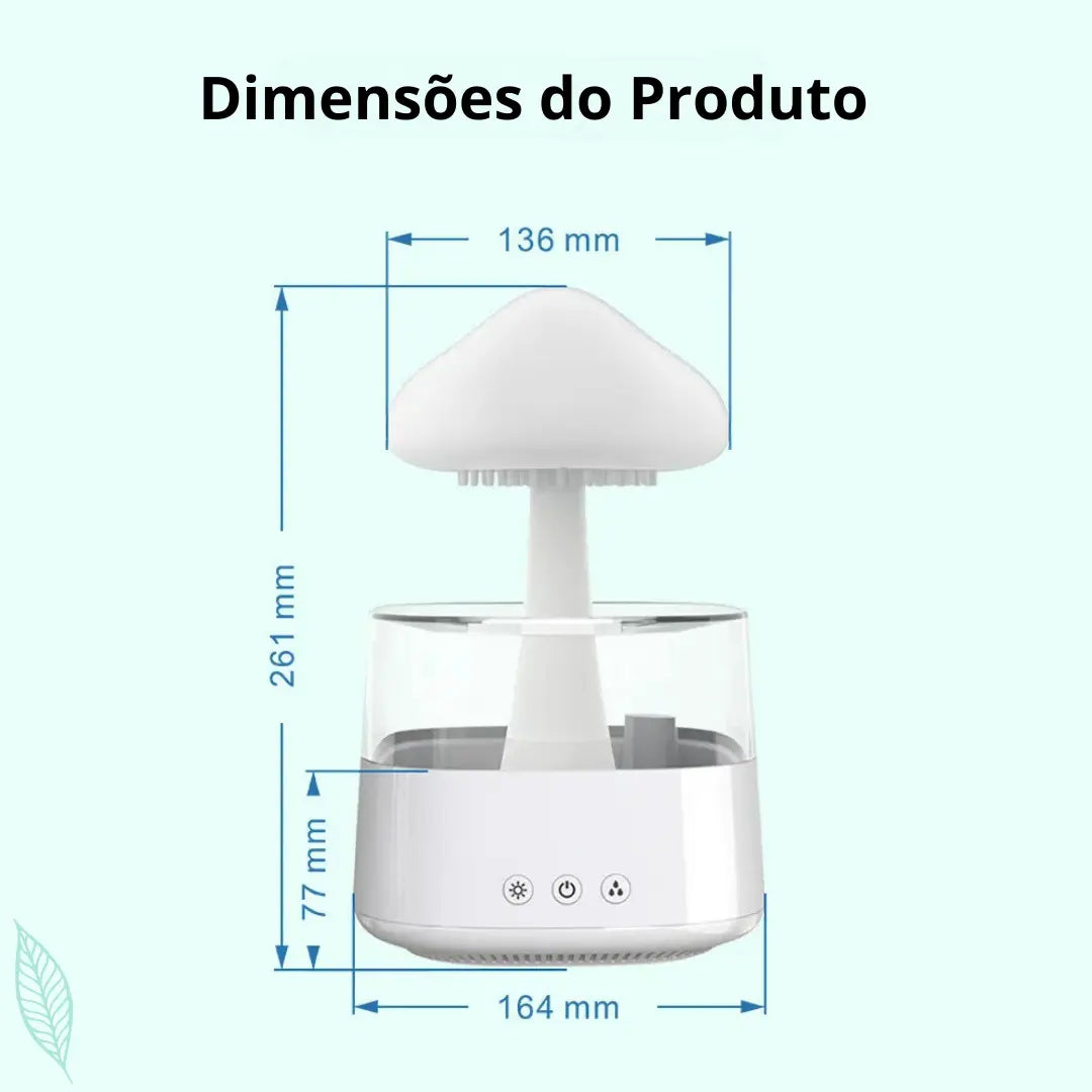 Difusor e Umidificador de Ambientes Ultrassônico FreeRelax®